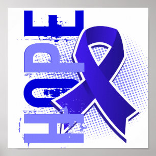 Poster Cancro do cólon da esperança 2