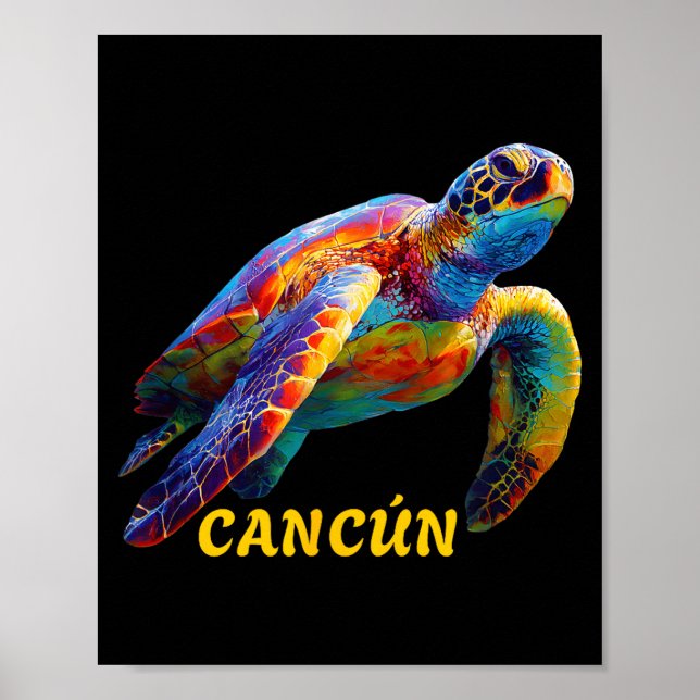 Poster Cancún méxico férias_cancun  (Frente)