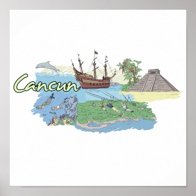 Póster Cancun - Mexico.png (Frente)