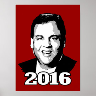 POSTER CANDIDATO 2016 DE CHRISTIE DE CHRIS