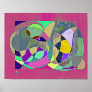 Poster Candlelight Abstract v2
