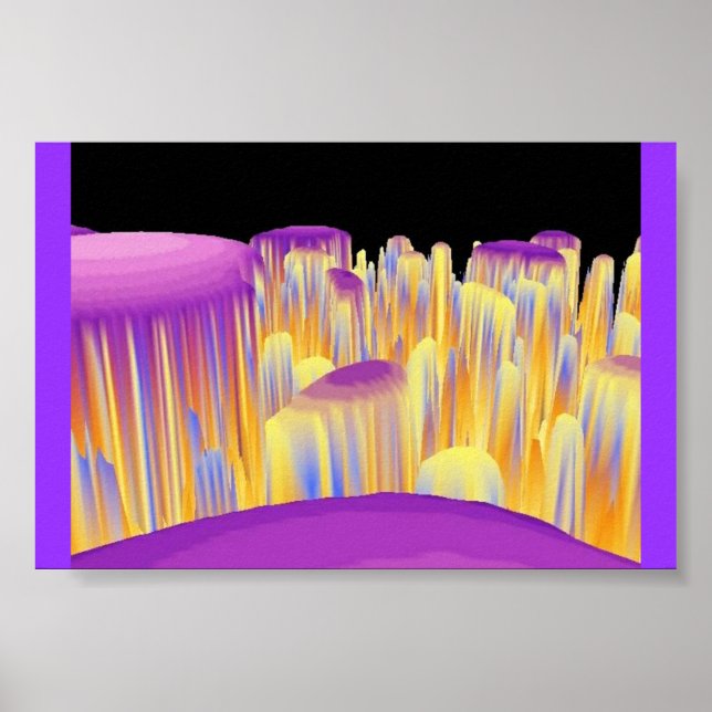 Póster Candy Canyon Infinity (Frente)