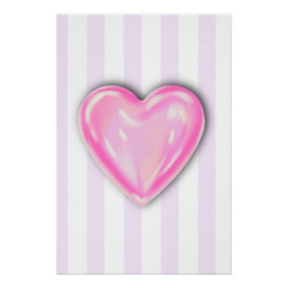 Póster Candy Heart Kids Art Poster