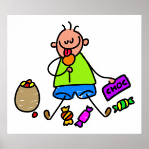 Póster Candy Kid