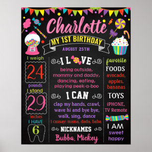 Poster Candyland Candy Candies