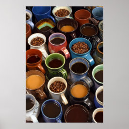 Poster caneca de café