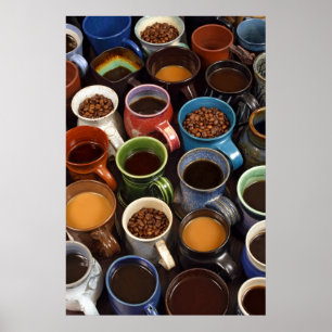 Poster caneca de café