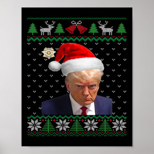 Poster Caneca Oficial Foto de Donald Trump Natal Feio