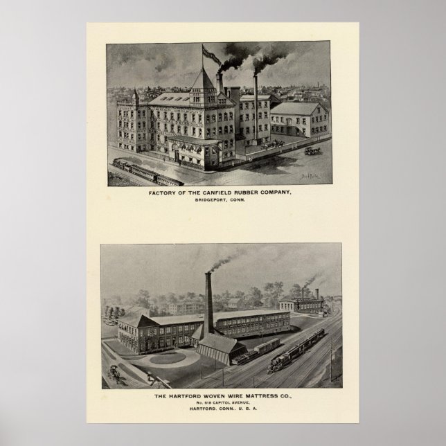 Poster Canfield Rubber Co (Frente)