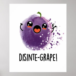 Poster Canhão de Uvas Desintegrantes, De Uva Desintegran