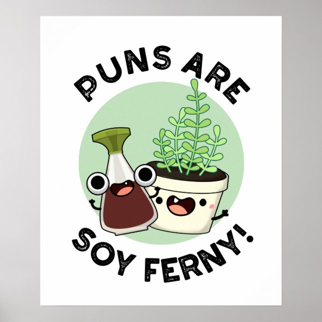 Poster Canhões De Soy Ferny Funny Soy Moles Planta (Frente)