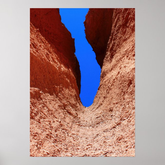 Poster Cânion de Mojave – Céu Vertical do Deserto (Frente)