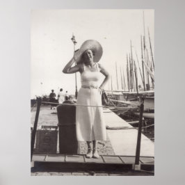 Póster Cannes nos anos 30
