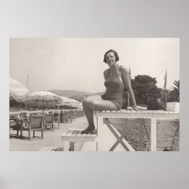 Póster Cannes nos anos 30 (Frente)