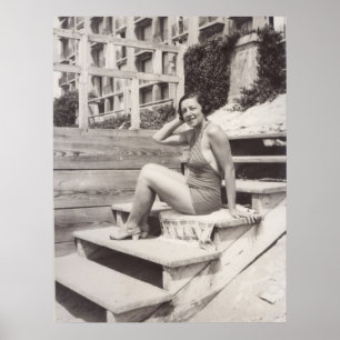 Póster Cannes nos anos 30