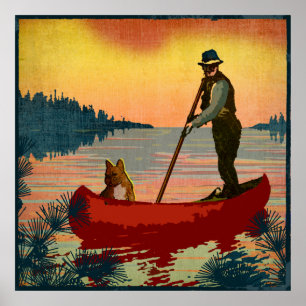Póster Canoa