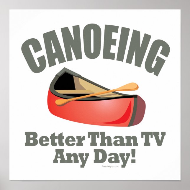 Póster Canoagem (Frente)