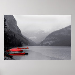 Póster Canoas Vermelhas