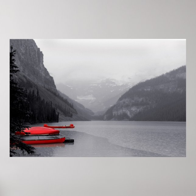 Póster Canoas Vermelhas (Frente)