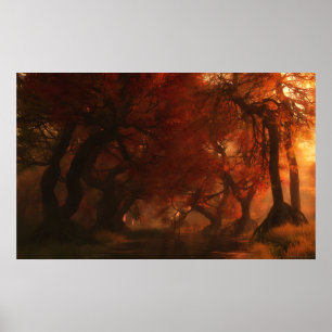 Póster Canopy Creek (Autumn)