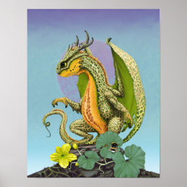 Póster Cantaloupe Dragon 11x14 (4x6 e superior)