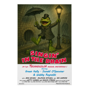 Póster Cantando na Paródia do Filme do Ralo