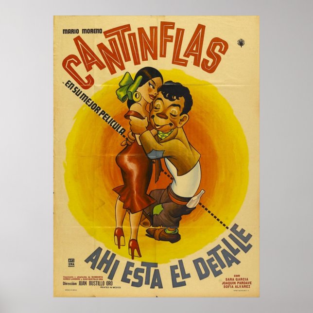 Poster Cantinflas (Frente)