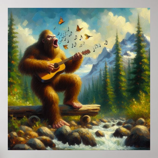 Poster Canto Bigfoot (Frente)