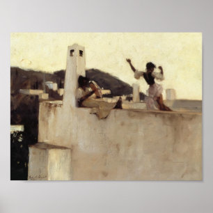 Poster Cantor Sargent- Rosina de John, Capri
