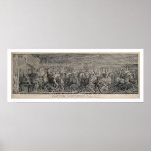 Poster Cantuária de Chaucer (1219)