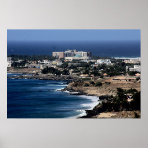 Póster Canvas africanas da costa oeste de Dacar, Senegal