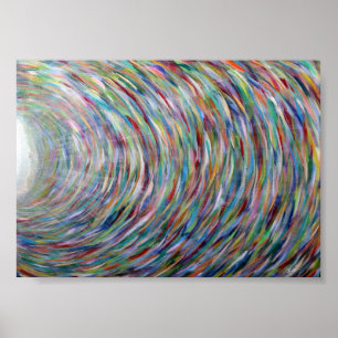 Poster Canvas Arte Original do Arco-Íris