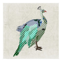 Canvas de Arte Peacock