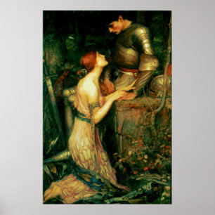 Póster Canvas de belas artes do ~ de Lamia (1905)