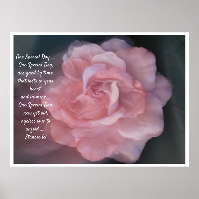 Poster canvas de casamento (Frente)