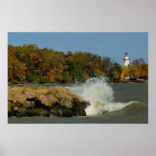 Póster Canvas do farol (Frente)
