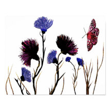 Canvas Floral abstrato