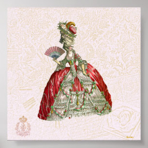 Póster Canvas Giclee de Marie Antoinette