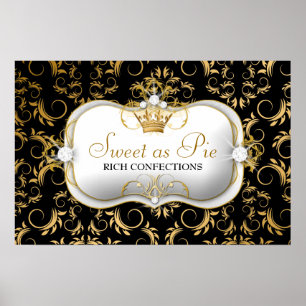 Póster canvas pretas ricas divinas douradas de 311-Ciao