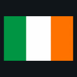 Póster Canvas Print with Flag of Ireland<br><div class="desc">Grande Canvas Imprime com Bandeira da Irlanda. Este produto é personalizável.</div>