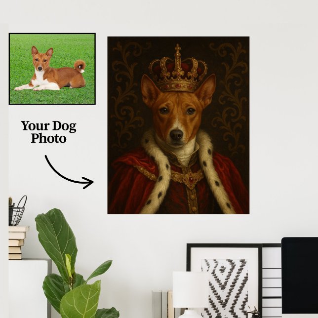 Poster Canvas Real Personalizada de Portraços de Cachorro (Criador carregado)
