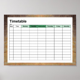 Poster canvas suja velha