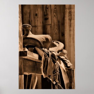 Poster Canvas velhas da sela