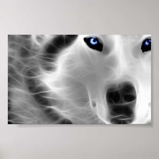 Póster Canvas Wolf Spirit 4' X 6' Canvas (Frente)