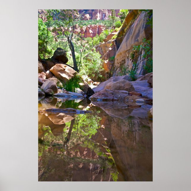 Póster Canyon Mirror (Frente)