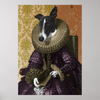 Poster Cão Antiquado