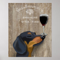 Cão Au Vin Dachshund