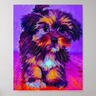 Póster cão da chita