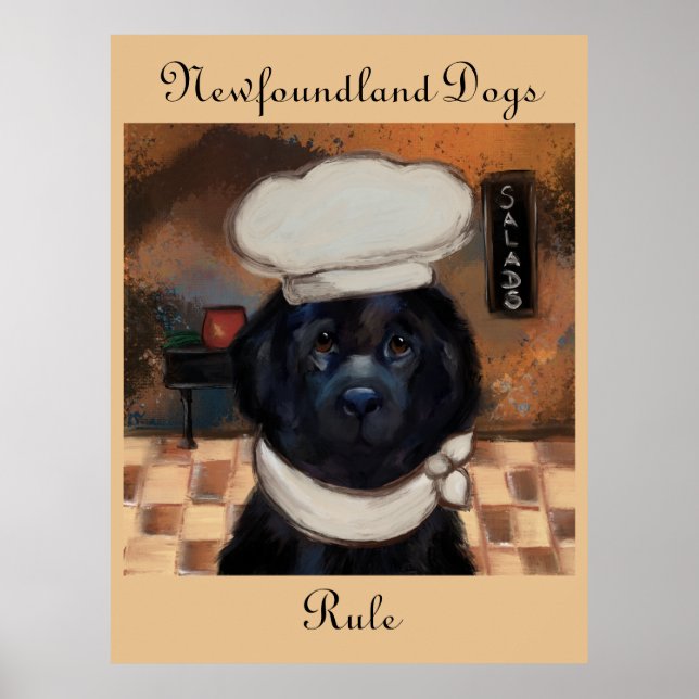 Poster Cão da Terra Nova (Frente)