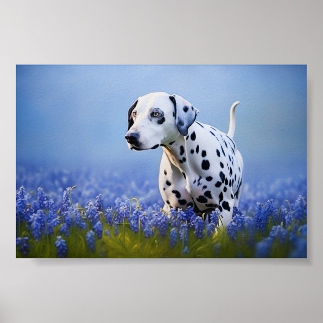 Poster Cão Dalmático (Frente)